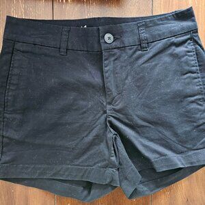3" Mid Rise Khaki Shorts